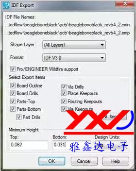 圖 6:可以在 PCB 設計工具(此示例為 PADS)中設置參數 圖 6:可以在 PCB 設計工具(此示例為 PADS)中設置參數